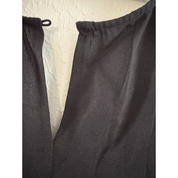 Womens jumpsuit Outfit Pockets Long sleeves Pants Jumpsuit black XL MISSING BELT - Picture 15 of 16